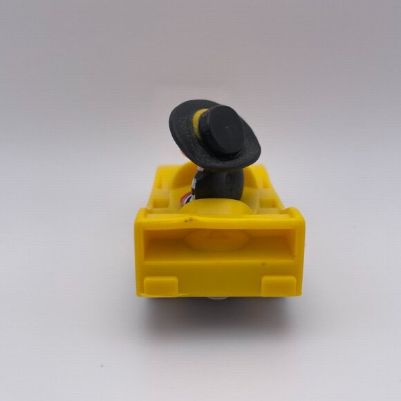 Vintage Hamburglar Toy Car McDonalds Happy Meal 1988 Yellow (SKU: 415TO) - Picture 4 of 6